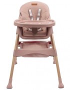 Kidwell Scaun de masa 2 in 1 Karimi roz