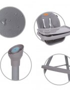 Kidwell Scaun de masa 4 in 1 Eatan Gray