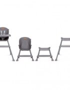 Kidwell Scaun de masa 4 in 1 Eatan Gray