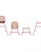 Kidwell Scaun de masa 4 in 1 Eatan Pink