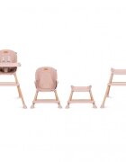 Kidwell Scaun de masa 4 in 1 Eatan Wood Pink