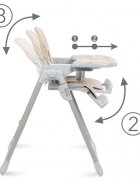 Kidwell Scaun de masa multifunctional Beno Beige