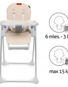 Kidwell Scaun de masa multifunctional Beno Beige