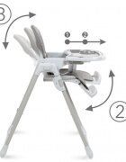 Kidwell Scaun de masa multifunctional Beno Gray