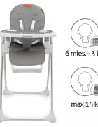 Kidwell Scaun de masa multifunctional Beno Gray