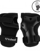 Kidwell Set de protectie pentru copii Trix Black cotiere si genunchiere marimea M