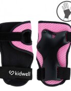 Kidwell Set de protectie pentru copii Trix Pink cotiere si genunchiere marimea M
