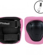 Kidwell Set de protectie pentru copii Trix Pink cotiere si genunchiere marimea S