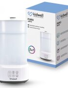 Kidwell Sterilizator cu abur pentru biberoane si accesorii cu uscator integrat Puro 2 in 1