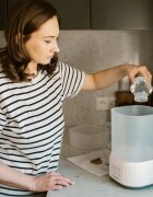 Kidwell Sterilizator cu abur pentru biberoane si accesorii cu uscator integrat Puro 2 in 1