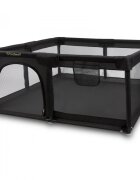 Kidwell Tarc de joaca fanko negru 130x130 cm