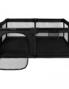 Kidwell Tarc de joaca pentru copii 120x180 cm Fanko Negru