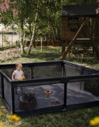 Kidwell Tarc de joaca pentru copii 120x180 cm Fanko Negru