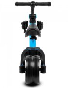 Kidwell Tricicleta pentru copii Pico Blue cu pedale 3 in 1 scaun reglabil pe inaltime reglarea in 3 trepte a distantei dintre ghidon si copil potrivita pentru inaltimea unui copil 90 - 124 cm