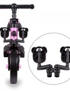 Kidwell Tricicleta pentru copii Pico Pink cu pedale 3 in 1 scaun reglabil pe inaltime reglarea in 3 trepte a distantei dintre ghidon si copil potrivita pentru inaltimea unui copil 90 - 124 cm