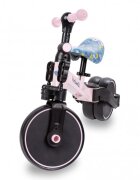Kidwell Tricicleta pentru copii Pico Spring Flower cu pedale 3 in 1 scaun reglabil pe inaltime reglarea in 3 trepte a distantei dintre ghidon si copil potrivita pentru inaltimea unui copil 90 - 124 cm