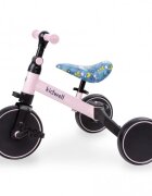Kidwell Tricicleta pentru copii Pico Spring Flower cu pedale 3 in 1 scaun reglabil pe inaltime reglarea in 3 trepte a distantei dintre ghidon si copil potrivita pentru inaltimea unui copil 90 - 124 cm