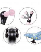 Kidwell Tricicleta pentru copii Pico Spring Flower cu pedale 3 in 1 scaun reglabil pe inaltime reglarea in 3 trepte a distantei dintre ghidon si copil potrivita pentru inaltimea unui copil 90 - 124 cm
