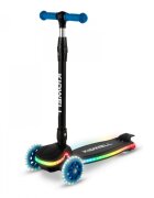 Kidwell Trotineta pentru copii Lumo Blue cu 3 roti platforma si roti Led pliabila reglabila 3+ ani