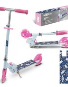 Kidwell Trotineta pentru copii Skipo Dog cu 2 roti pliabila roti Led usoara 2 kg 3+ ani pana la 50 kg