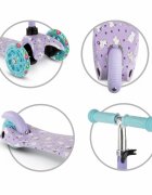 Kidwell Trotineta pentru copii Uno Kitty reglabila roti luminoase 3+ ani pana la 25 kg