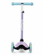 Kidwell Trotineta pentru copii Uno Kitty reglabila roti luminoase 3+ ani pana la 25 kg