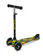 Kidwell Trotineta pentru copii Uno Orbital cu 3 roti ultra usoara 1.8 kg roti Led reglabila 3+ ani