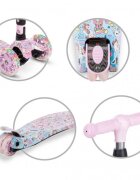 Kidwell Trotineta pentru copii Vento Unique pliabila cu suspensie roti cu led ghidon din aluminiu reglabil greutate admisa 50 kg varsta 3 ani+