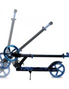 Kidwell Trotineta pliabila Blast Blue roti mari 200 mm rulmenti ABEC-7 ultra usoara 3.8 kg 100 kg 8+ ani