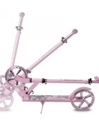 Kidwell Trotineta pliabila Blast Light Pink roti mari 200 mm rulmenti ABEC-7 ultra usoara 3.8 kg 100 kg 8+ ani