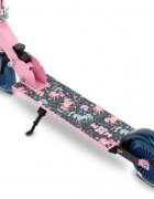 Kidwell Trotineta pliabila WXM Skipo Unicorncu 2 roti LED pliabila ghidon reglabil din aluminiu greutate suportata 50 kg varsta 3 ani+