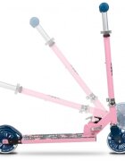 Kidwell Trotineta pliabila WXM Skipo Unicorncu 2 roti LED pliabila ghidon reglabil din aluminiu greutate suportata 50 kg varsta 3 ani+