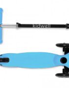 Kidwell Trotineta UNO blue 3 roti cu lumini LED ghidon reglabil din aluminiu greutate maxima 25 kg varsta 3 ani+