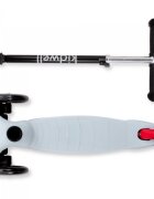 Kidwell Trotineta Uno Gri cu led ghidon din aluminiu reglabil greutate admisa 25 kg varsta 3 ani+