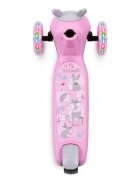 Kidwell Trotineta zoocar Deer lumini LED ghidon reglabil din aluminiu greutate suportata 25 kg varsta 3 ani+