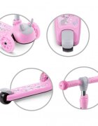 Kidwell Trotineta zoocar Deer lumini LED ghidon reglabil din aluminiu greutate suportata 25 kg varsta 3 ani+
