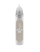 KikkaBoo Aspirator nazal electric Beige pentru bebelusi si copii cu protectie anti-reflux3 nivele aspiratie3 varfuri siliconecran ledbaterie 700mAhmuzica si lumini