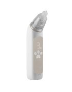 KikkaBoo Aspirator nazal electric Beige pentru bebelusi si copii cu protectie anti-reflux3 nivele aspiratie3 varfuri siliconecran ledbaterie 700mAhmuzica si lumini