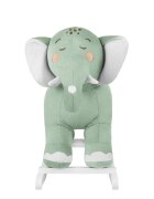 KikkaBoo Balansoar din plus cu baza din lemn Elephant