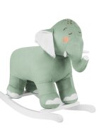 KikkaBoo Balansoar din plus cu baza din lemn Elephant