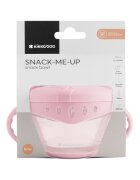 KikkaBoo Bol cu manere pentru copii Snack-me-up Pinkcapac moale si flexibil cu orificu usor de accesatideal pentru gustari