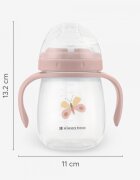 KikkaBoo Cana cu cioc din silicon pentru copii Hedge-hugs Roz 240ml manere practice varsta recomandata 6 luni+
