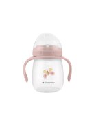 KikkaBoo Cana cu cioc din silicon pentru copii Hedge-hugs Roz 240ml manere practice varsta recomandata 6 luni+