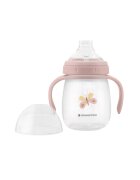 KikkaBoo Cana cu cioc din silicon pentru copii Hedge-hugs Roz 240ml manere practice varsta recomandata 6 luni+