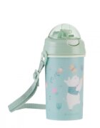 KikkaBoo Cana cu pai din silicon si curea 450ml Music Fest Mint