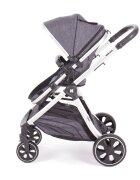 KikkaBoo Carucior modular 2in1 cu accesorii incluse Maui Gri