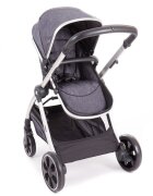 KikkaBoo Carucior modular 2in1 cu accesorii incluse Maui Gri