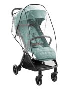 KikkaBoo Carucior pentru copii Lauren Mint 0-4 anipliere automata One Touch pozitie de somn greutate admisa 22kg spatar reglabil baldachin cu fereastra cadru usor din aluminiu
