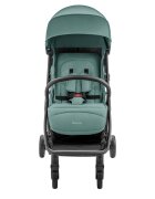 KikkaBoo Carucior pentru copii Lauren Mint 0-4 anipliere automata One Touch pozitie de somn greutate admisa 22kg spatar reglabil baldachin cu fereastra cadru usor din aluminiu