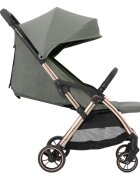 KikkaBoo Carucior sport autofold Eden ArmyGcadru din aluminiu cu vopsea cromatasistem automat de pliere compactaroti pivotante cu suspensiispatar si suport picioare reglabilecapotinarecomandat de la nastere pana la 22kg